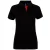Asquith & Fox Dames/Dames Korte Mouwen Contrast Poloshirt (Zwart / Rood)