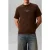 Calvin Klein Short Sleeve 20s Acid Wash Graphic Tee Dark Coffee
