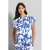 Bugatti Blouse met korte mouwen met afhangende schouders
