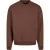 Urban Classics Heren pluizige ronde hals trui (Chocoladebruin)