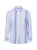 Marie Lund Blouse  blauw / pink / wit
