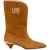 Moschino Suede Ankle Boots Brown