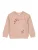 Lil’Atelier Sweatshirt ‘NMFJOBO TIA’  lichtbruin / rood / wit