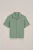 WE Fashion – Jongens fijngebreid overhemd met embroidery – Regular fit – Lichtgroen – Katoen –