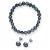 Valero Pearls Sieraden set  enziaan / zilver