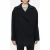 Closed Double Breasted Coat Jacket Black