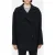 Closed Double Breasted Coat Jacket Black