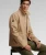 Harrington Jas met Kraag Beige