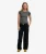 Katoenen Elastische Broek Blauw