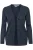 Oxmo Gebreid vest ‘NENA’  blauw / bruin / grijs