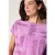 Cecil Dames Shirt in burnout look in Pink