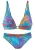 LASCANA Bikini  blauw / lichtlila / oranje / rood