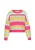 IZIA Trui  geel / groen / mintgroen / pink