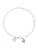 PURELEI Armband ‘Endless Love’  zilver / transparant