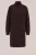 WE Fashion – Dames gebreide trui jurk – Regular fit – Aubergine –