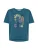 GREENBOMB Shirt ‘Les Fleurs’  navy / geel / petrol / pink