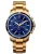 La Moda Me Analoog horloge ‘CEO Handshake’  blauw