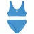 Tommy Hilfiger crop bikini met textuur blauw