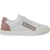 Dolce & Gabbana Witte Roze Leren Lage Sneakers Dameschoenen