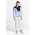 Rich & Royal Cotton Blouse With Peplum Sustainable Skyway Blue
