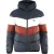 Lyle & Scott Colourblock Puffer Navy Blue Jacket
