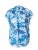 VERO MODA Blouse ‘VMMAJA DITA’  azuur / lichtblauw / donkerblauw / offwhite