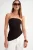 Strapless Gelaagde Blouse