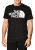 The North Face M Standaard SS T-shirt in Zwart