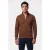 GANT Reg Shield Full Zip Sweat Mahogany Brown