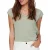 Only Silvery V-neck Loose Shirt Dames