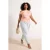 Trendyol Curve Dames Meerkleurig Bloemen Mouwloos Getailleerd Grote maten Blouses