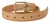 Dolce & Gabbana Beige Exotisch Leren Riem met Gouden Metalen Gesp