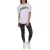 Dames-T-shirt Dkny Arched Varsity Glitter Logo
