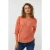 EsQualo Sweater Batwing Lurex Amber Glow