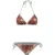 Shiwi Ladies Abstract Leaf Liz Triangle Bikini Multi Colour