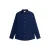 Tommy Hilfiger Big & Tall Fit flex Plus Size flanel regular fit overhemd – donkerblauw