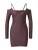 Nasty Gal Jurk  chocoladebruin