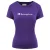 Champion Logo Dames Paars T-Shirt