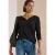 Shirt met split in de hals, in tuniekstijl