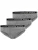 normani Slip ‘Albury’  grijs / zwart / wit