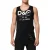 Dolce & Gabbana Zwarte Katoenen Mouwloze Tanktop DG Logo Heren T-shirt