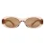 Miu Miu MU06ZS 13T1P1 noisette transparant roze bruin zonnebril