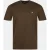 Lyle & Scott Heren T-shirt katoen met logo (Olijf)
