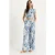 Bloemenprint Crop Top en Wijde Broek Set