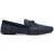 SWIMS Braided Lace Lux Loafer Driver Navy/deep Red