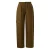 Damesshorts cargo met hoge taille en rechte pijpen in gemengde linnenstof s.Oliver