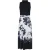 Ted Baker Dames-top met print en mesh (Zwart)