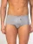 zd ZERO DEFECTS Slip ‘Senior Fly Front Brief’  grijs