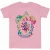 Harry Potter Meisjes Gryffindor Crest Tie Dye Ingevuld Katoenen T-Shirt (Baby Roze)