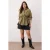 Trendyol Curve Dames Kaki Effen Lang Regular fit Grote maten Overhemden